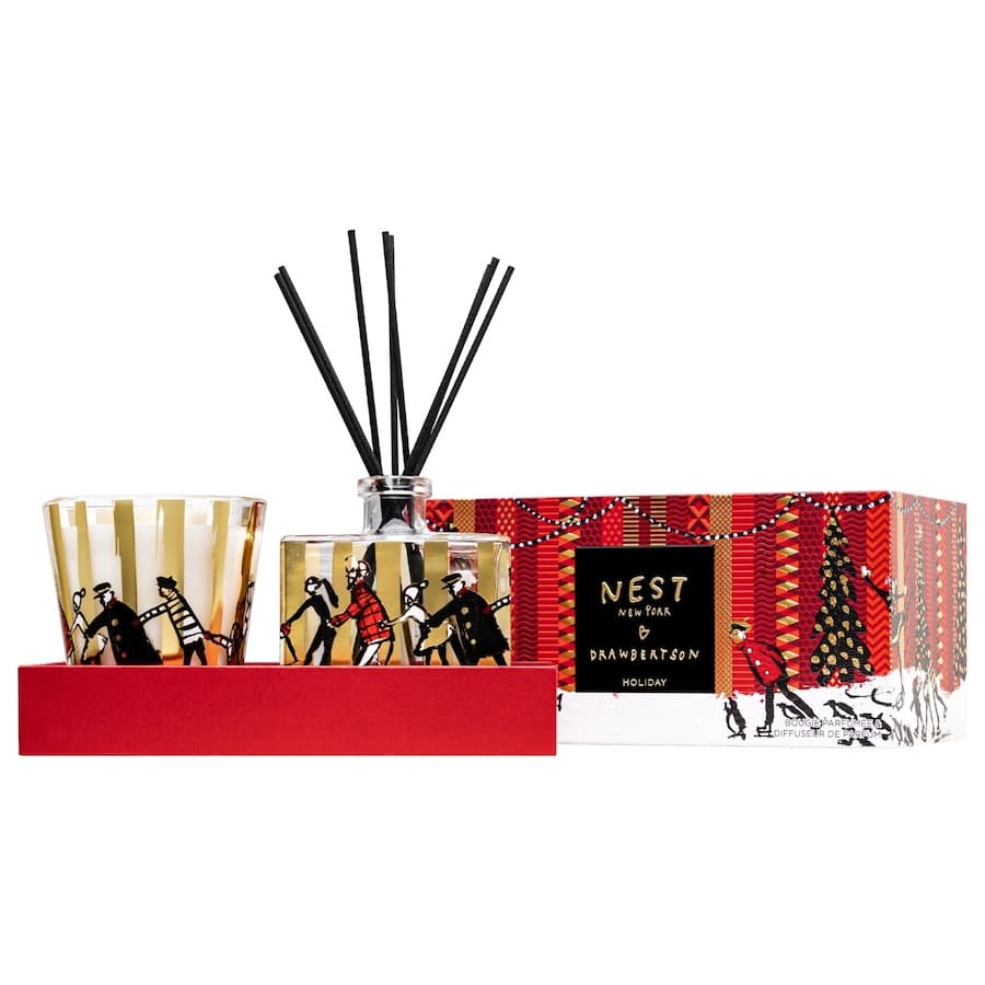 Classic Candle & Reed Diffuser Set Dyfuzory zapachowe 1 ct