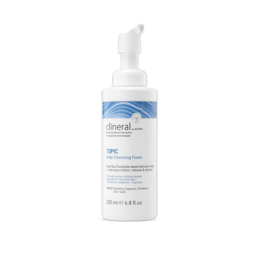 Clineral TOPIC Body Cleansing Foam Pianki do twarzy