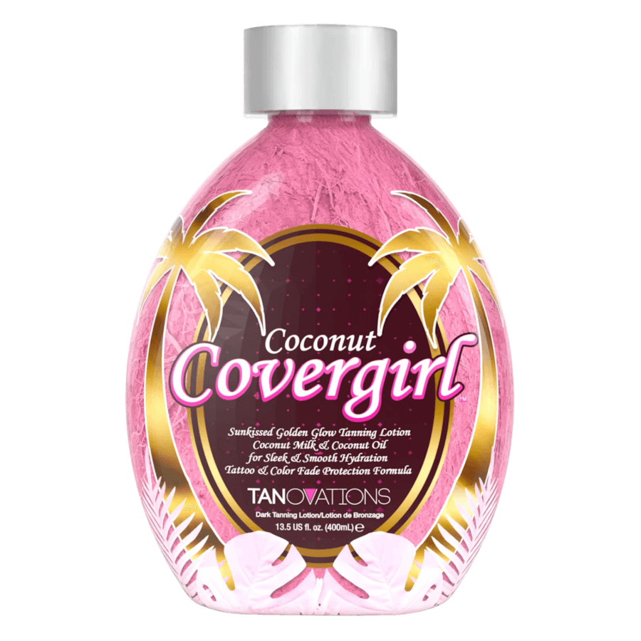 Coconut Covergirl bronzer do opalania z olejem kokosowym przyspieszający opalanie bez dha Samoopalacze