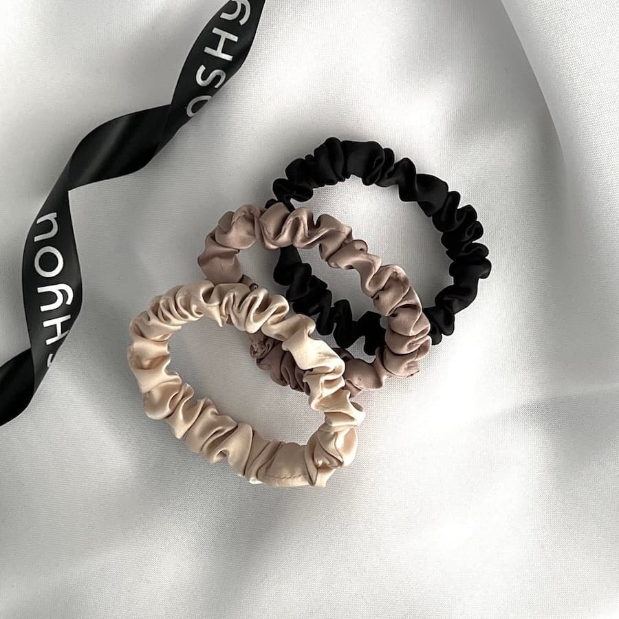 Zestaw gumek scrunchies MINI Gumki do włosów 1 ct