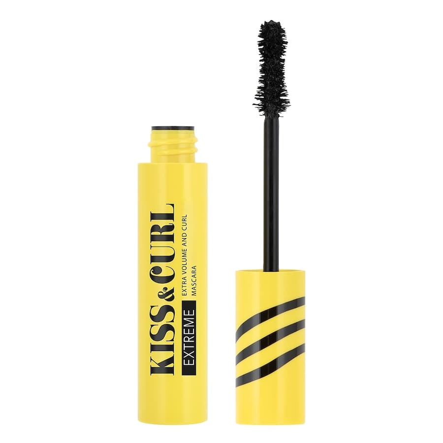 Make-Up Kiss & Curl Extreme Mascara Tusze do rzęs BLACK