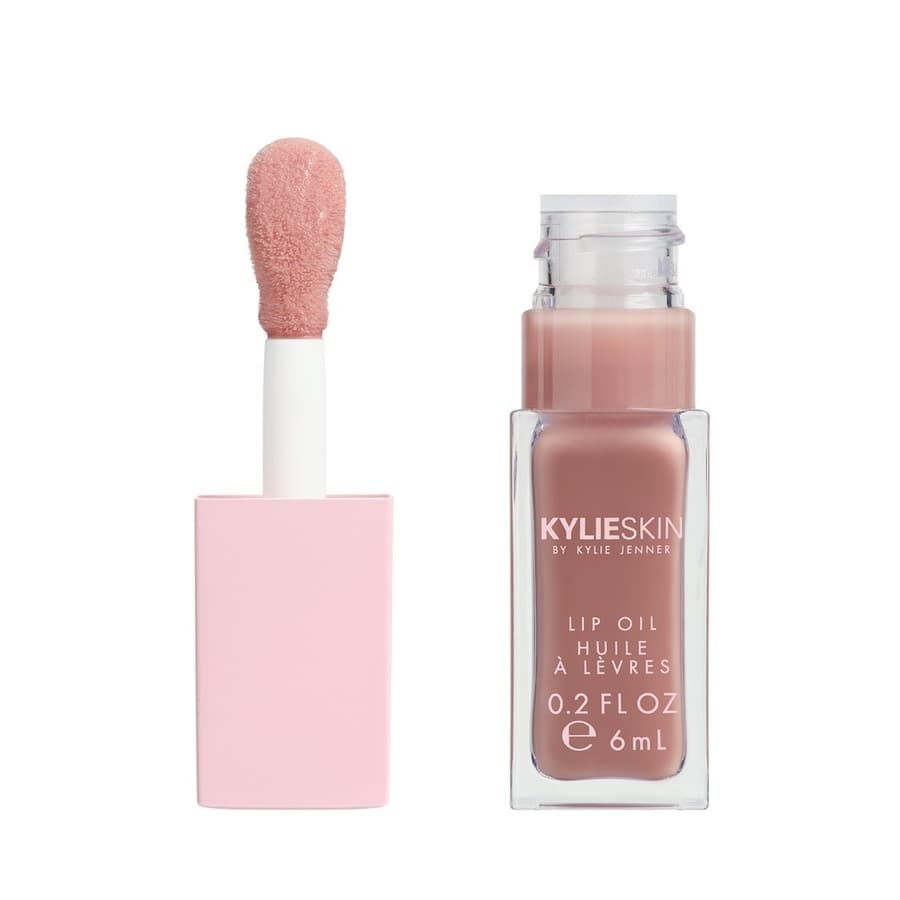 Kylie Skin Lip Oil - Hazelnut Crème Olejek do ust różowe złoty