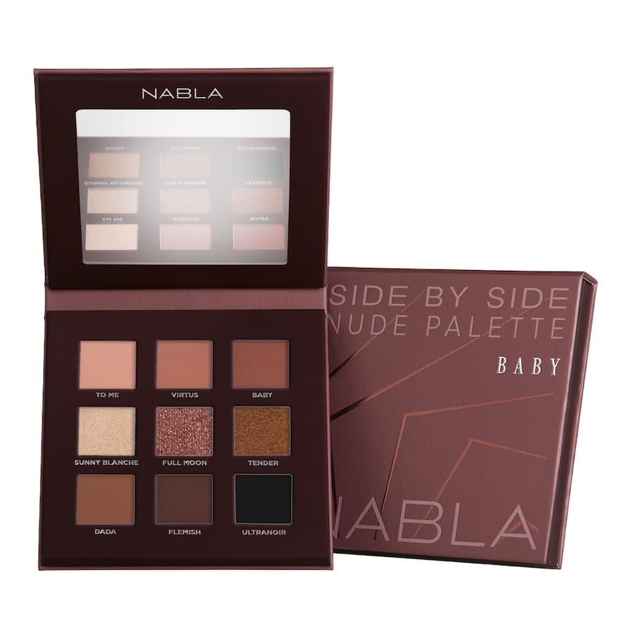 Side By Side Nude Palette Baby - Paleta Do Makijażu Oczu - Side By Side Nude Baby Palette - Dla Kobiet