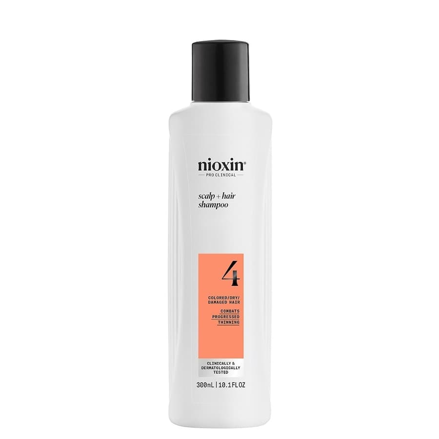 Nioxin System 4 szampon oczyszczający do włosów farbowanych, mocno przerzedzonych, Szampony
