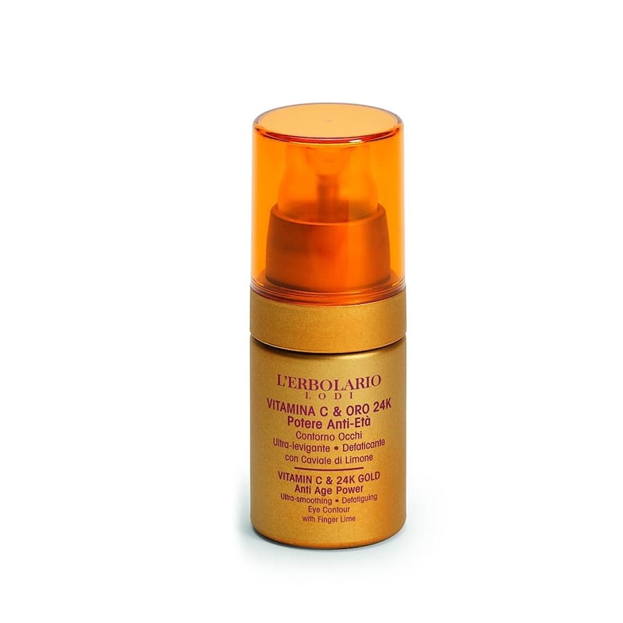 VITAMINA C & ORO 24K Krem pod oczy - moc przeciwstarzeniowa Kremy pod oczy