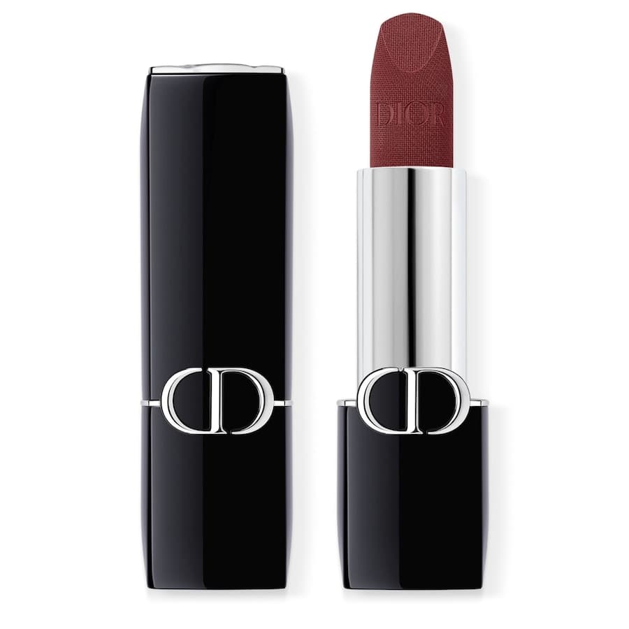Rouge Dior Długotrwała pomadka do ust - 2 wykończenia Velvet | Satin Szminki 883 - Daring