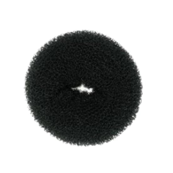 SOHO Donut do włosów - 4 cm Klamry i spinki do włosów 1 ct Czarny Damski