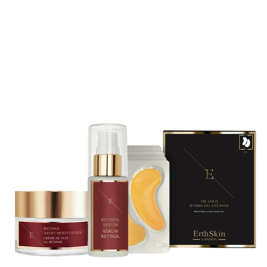 Trio Retinolu i Płatków Pod Oczy Zestawy do pielęgnacji twarzy 1 ct Damski