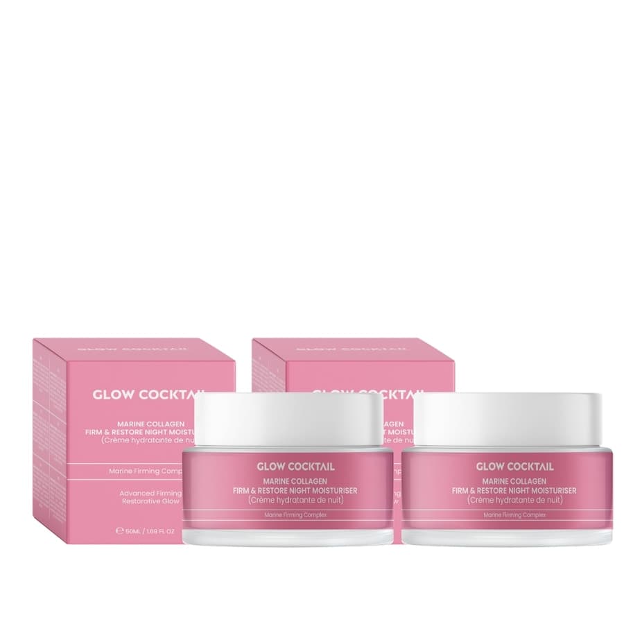 Duet kremów na noc Collagen Restore Kremy na noc Damski