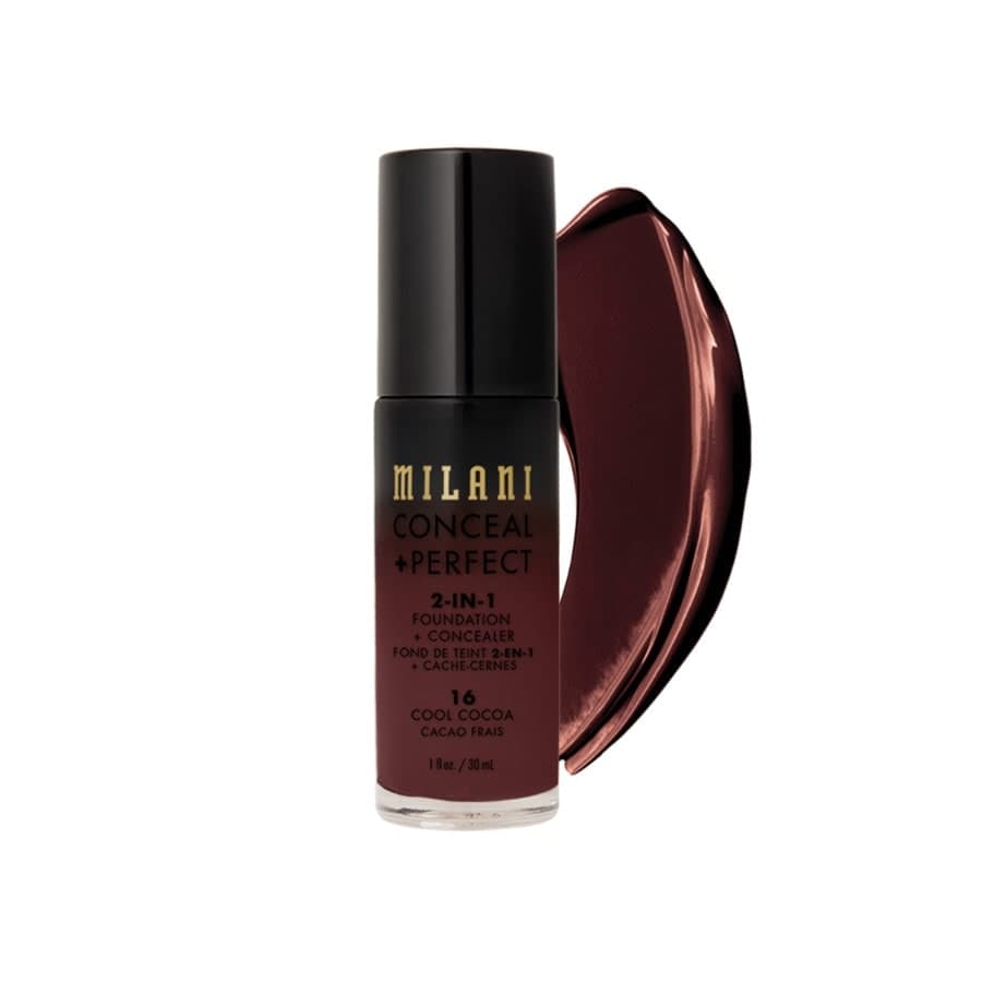 Milani Conceal + Perfect 2-in-1 Foundation + Concealer Podkłady COOL COCOA