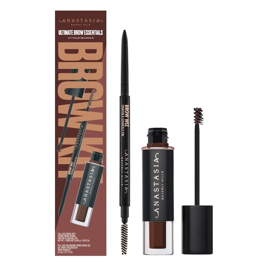 Ultimate Brow Essentials Kit Zestawy i palety 1 ct Dark Brown