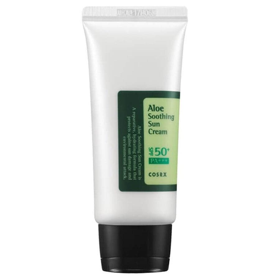 Cosrx Aloe Soothing Sun Cream SPF50+ PA+++lekki krem z filtrem o działaniu kojącym