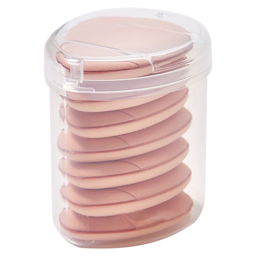 Finger Cushion Puff Gąbki do makijażu Blendery do makijażu 7 ct Jasnoróżowy