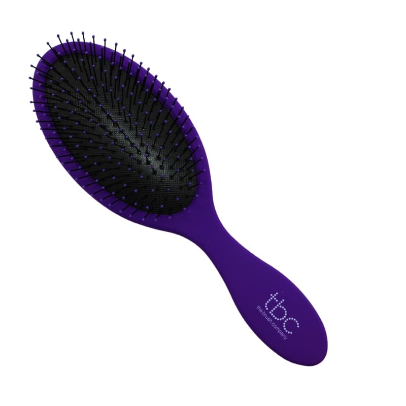 TBC Szczotka do włosów Detangler Pure Purple 1 ct Czarny