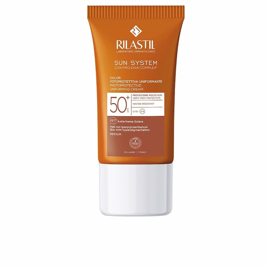 SUN SYSTEM SPF50+ emulsja koloryzująca Ochrona przeciwsłoneczna Damski