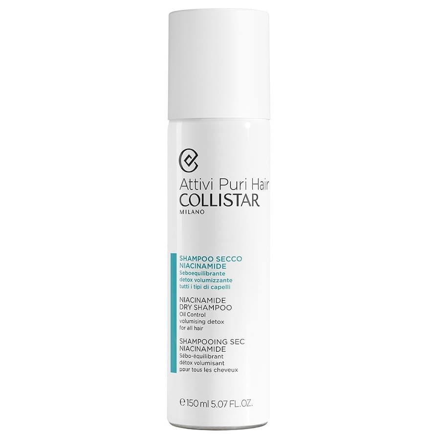 Attivi Puri NIACINAMIDE DRY SHAMPOO - Suchy Szampon z Niacynamidem Regulujący Wydzielanie Sebum Suche szampony