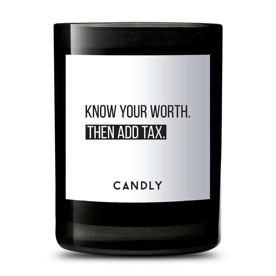 Know your worth Świeczki