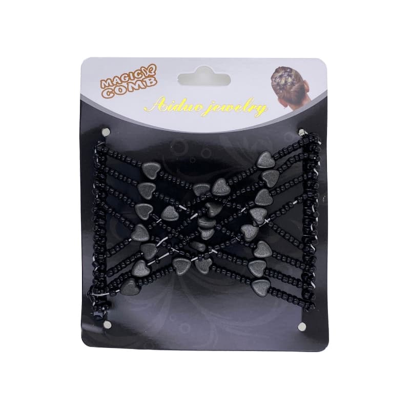 SOHO SOHO EZ Combs Elastyczny Grzebień do Włosów Dwupak - Caramel Bronze Klamry i spinki do włosów 1 ct