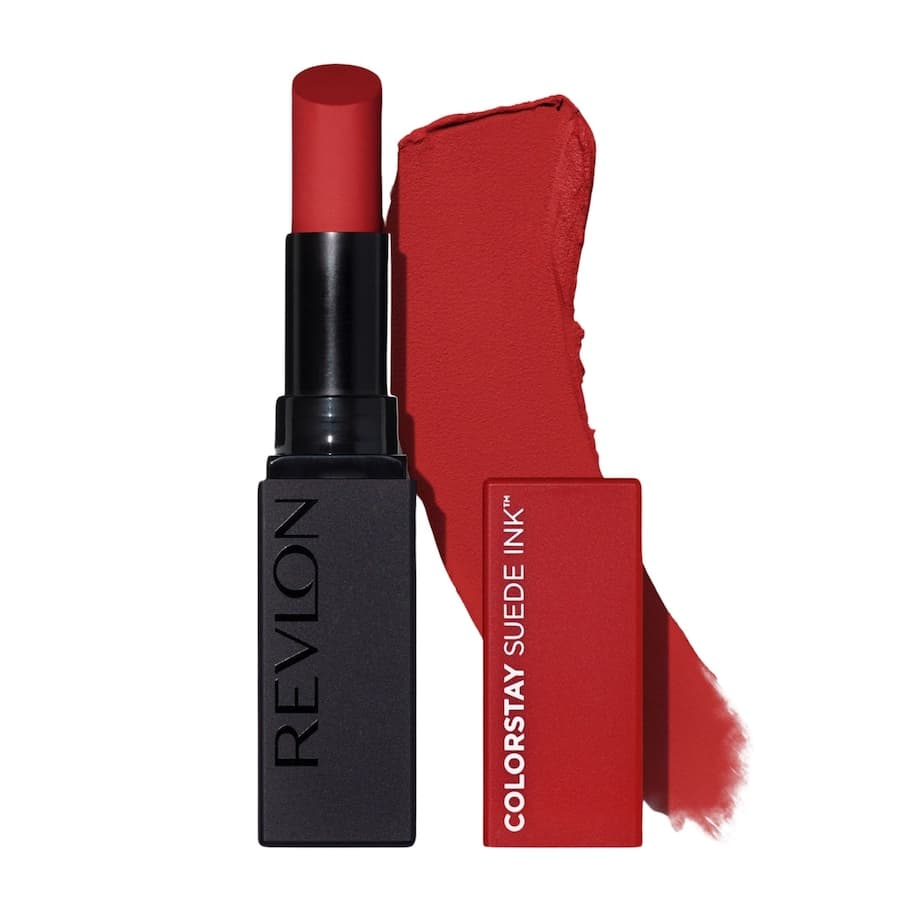 ColorStay™ Revlon ColorStay Suede Ink pomadka do ust, kryjąca, długotrwała, bez efektu przenoszenia, z witaminą E, wodoodporna, 008 That Girl