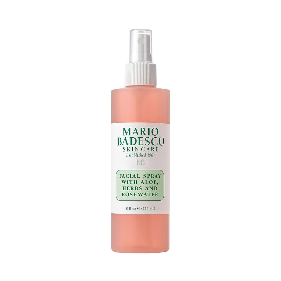 Facial Spray With Aloe, Herbs And Rosewater - Mgiełka Do Twarzy - Rose Facial Spray - Dla Kobiet