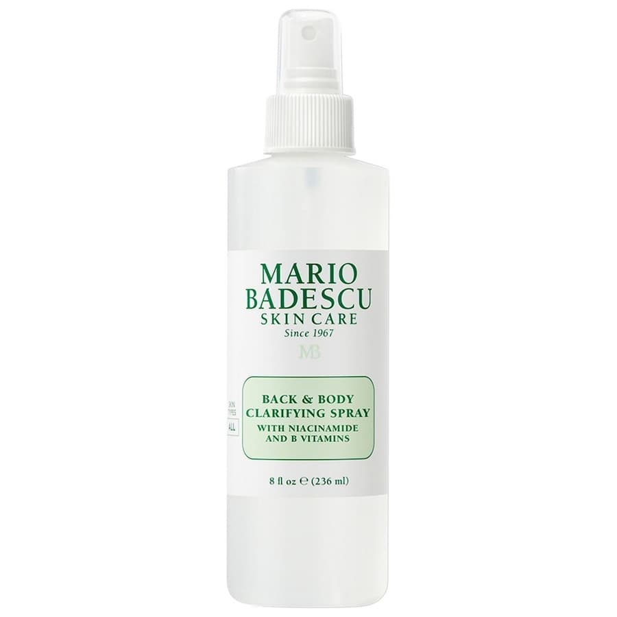 Spray Plecy I Ciało Z Niacynamidem I Witaminami B - Rozjaśniający I Równoważący - Back & Body Clarifying Spray - Dla Kobiet
