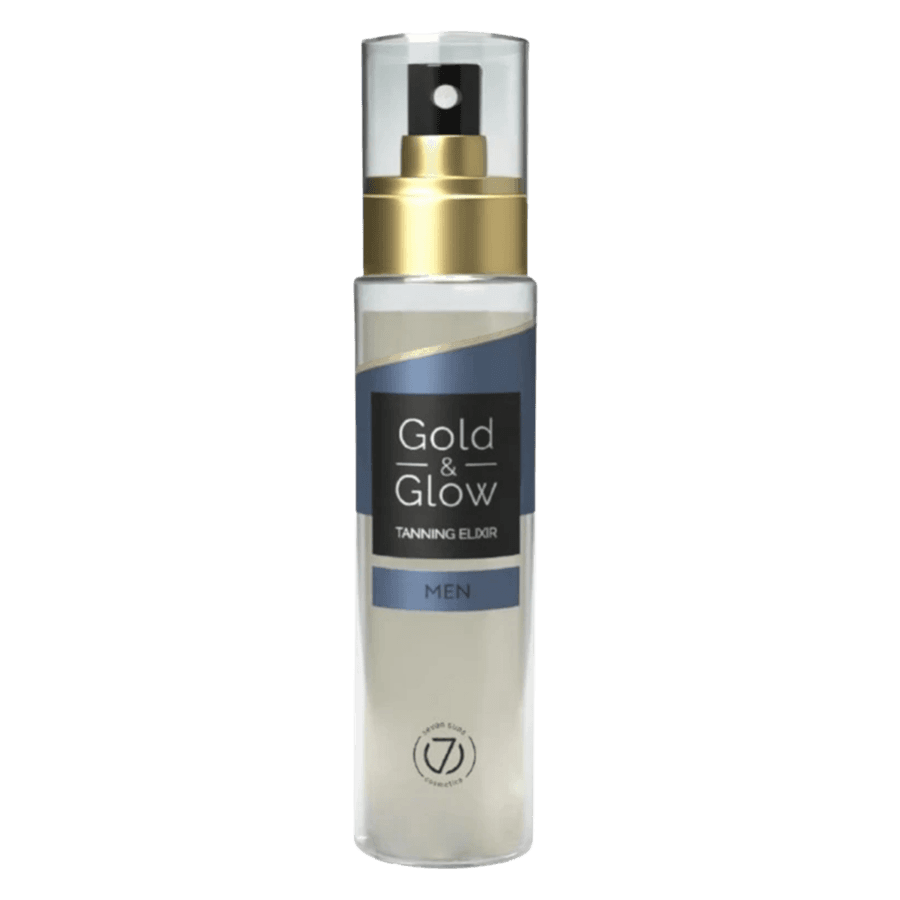 Gold & Glow suchy olejek przyspieszający opalanie dla mężczyzn Ochrona przeciwsłoneczna Męskie