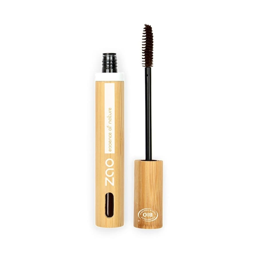 Make-Up Tusz do rzęs Aloe Vera, naturalny, wegański, COSMOS ORGANIC (Dark Brown)