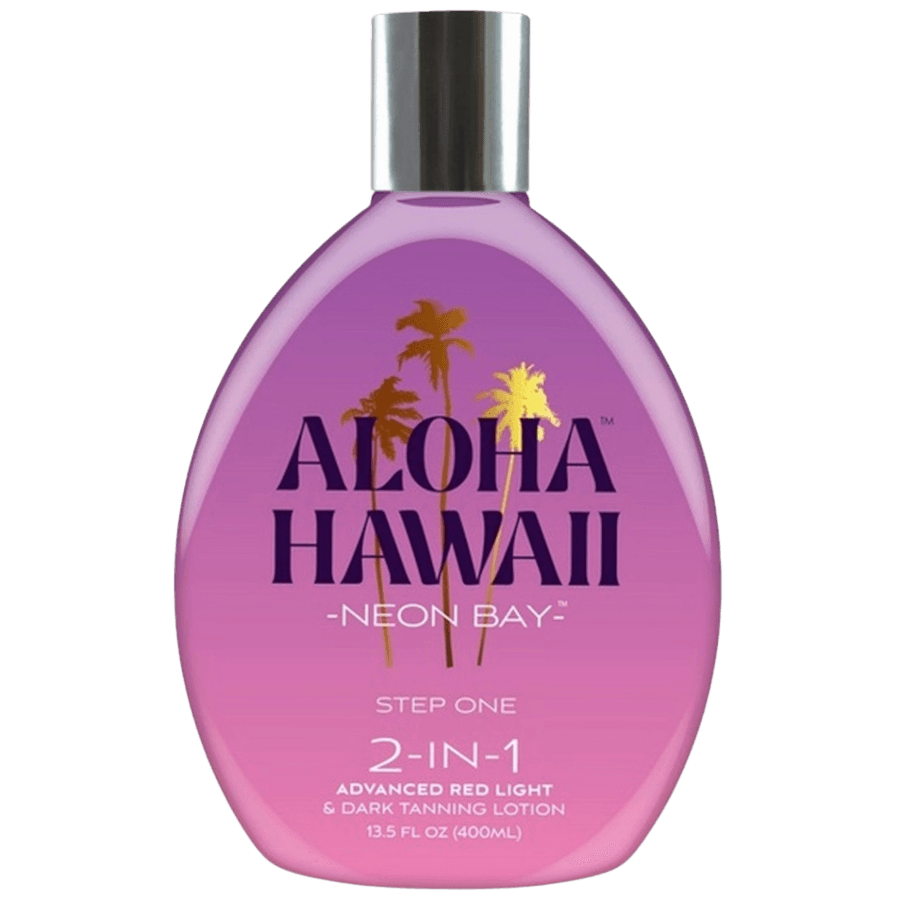 Aloha Hawaii Neon Bay balsam do opalania z tropikalnym kompleksem owoców i kokosa Ochrona przeciwsłoneczna