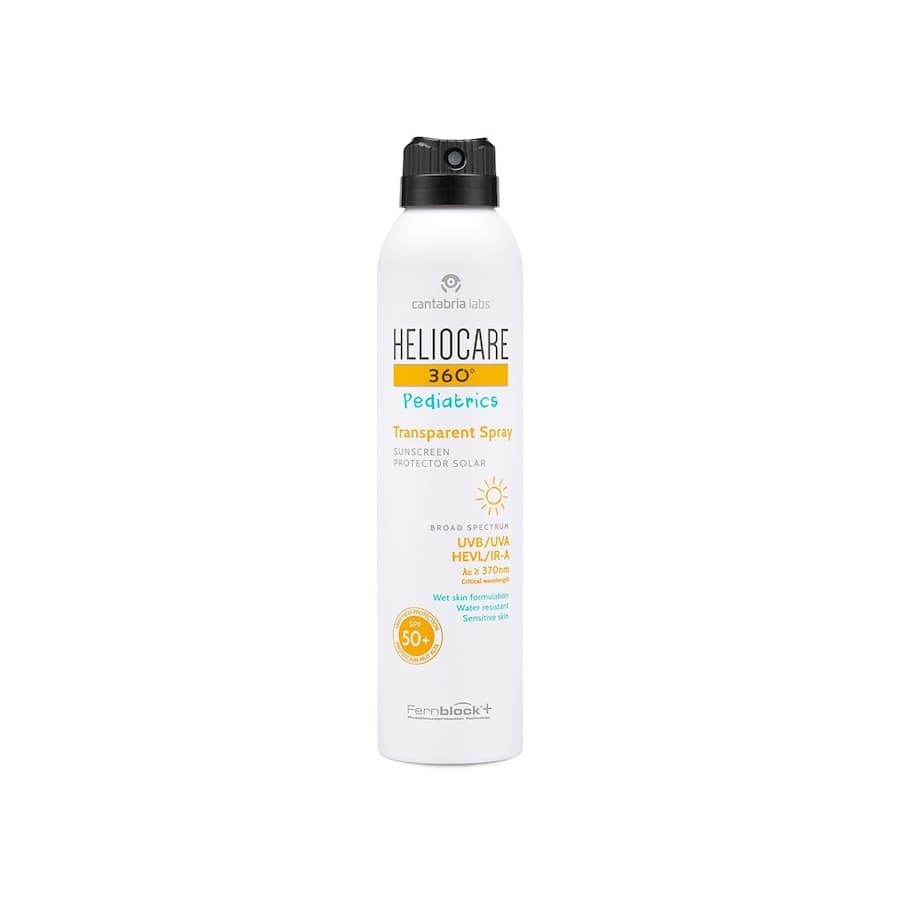 360º Pediatrics Transparent Spray SPF50+ Ochrona przeciwsłoneczna dla dzieci