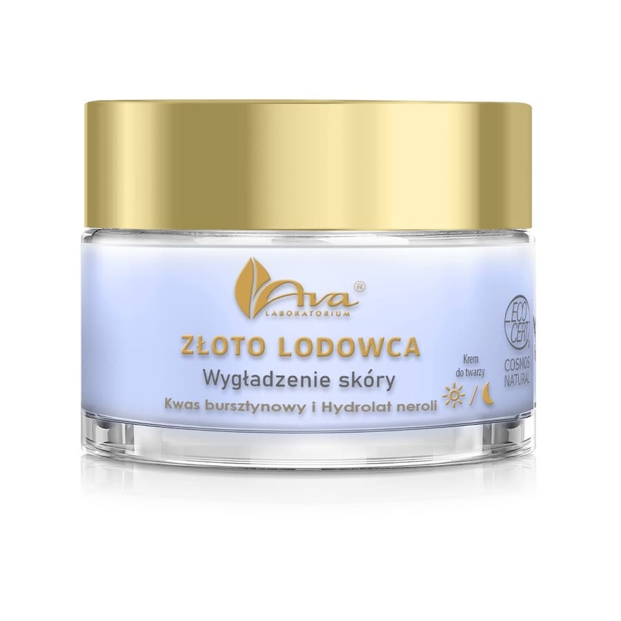 ZŁOTO LODOWCA Wygładzenie skóry, krem do twarzy