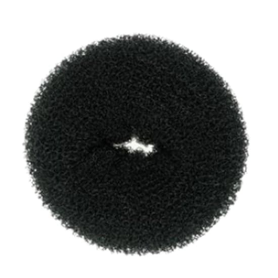 SOHO Donut do włosów - 7 cm Klamry i spinki do włosów 1 ct Czarny Damski