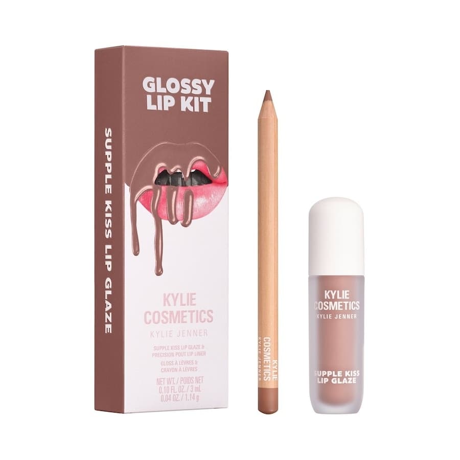 Kylie Cosmetics Glossy Lip Kit - Comes Naturally Zestawy do makijażu ust 1 ct 703 - DOLCE K