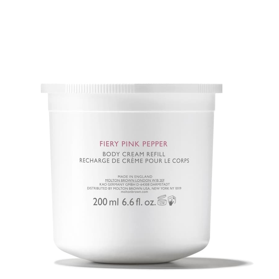 Fiery Pink Pepper — krem do ciała w napełnianym słoiku — wkład uzupełniający