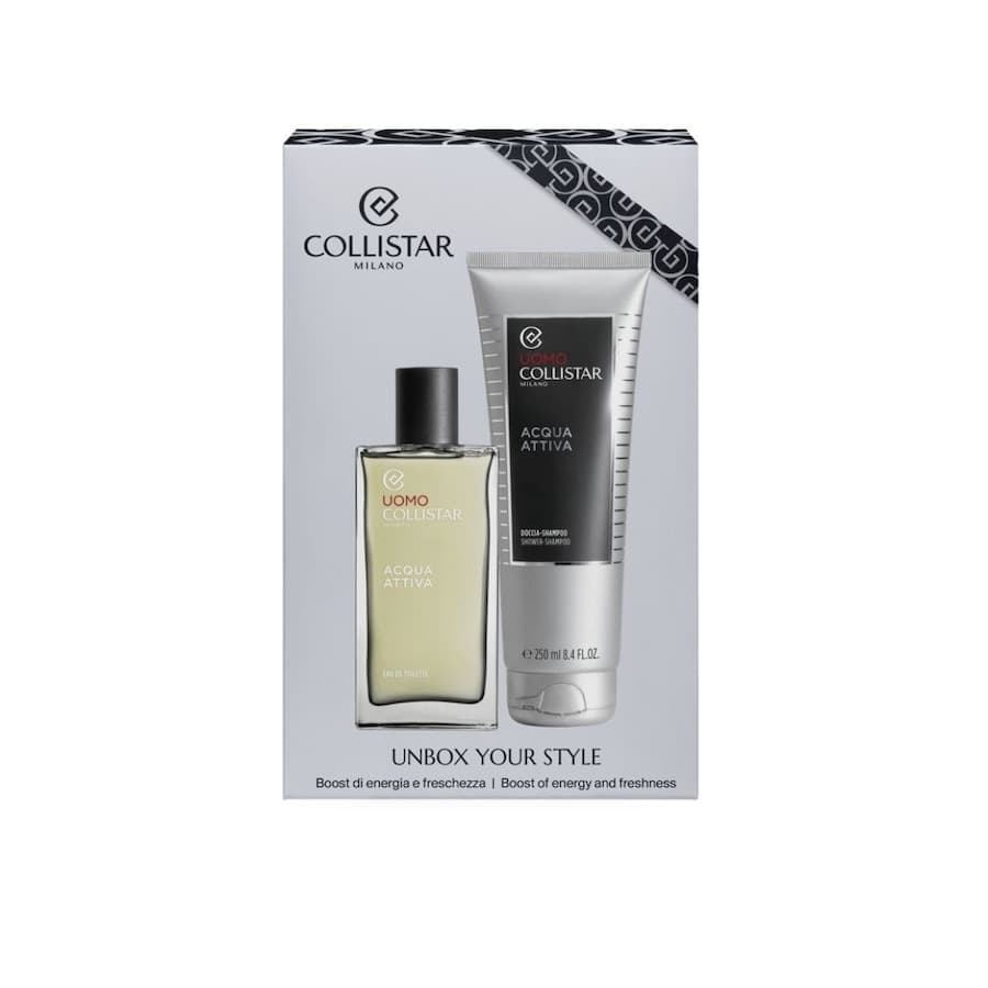 ZESTAW ACQUA ATTIVA EDT+ SZAMPON-ŻEL POD PRYSZNIC Zestawy perfum 1 ct Męskie