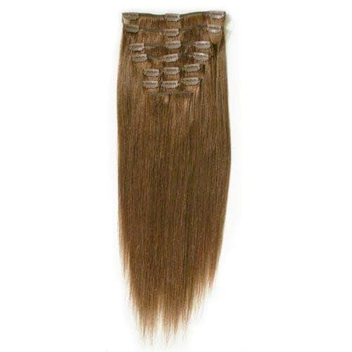 Fashiongirl Przedłużenie włosów Clip-in #613 Blond - 50 cm Przedłużanie włosów 1 ct