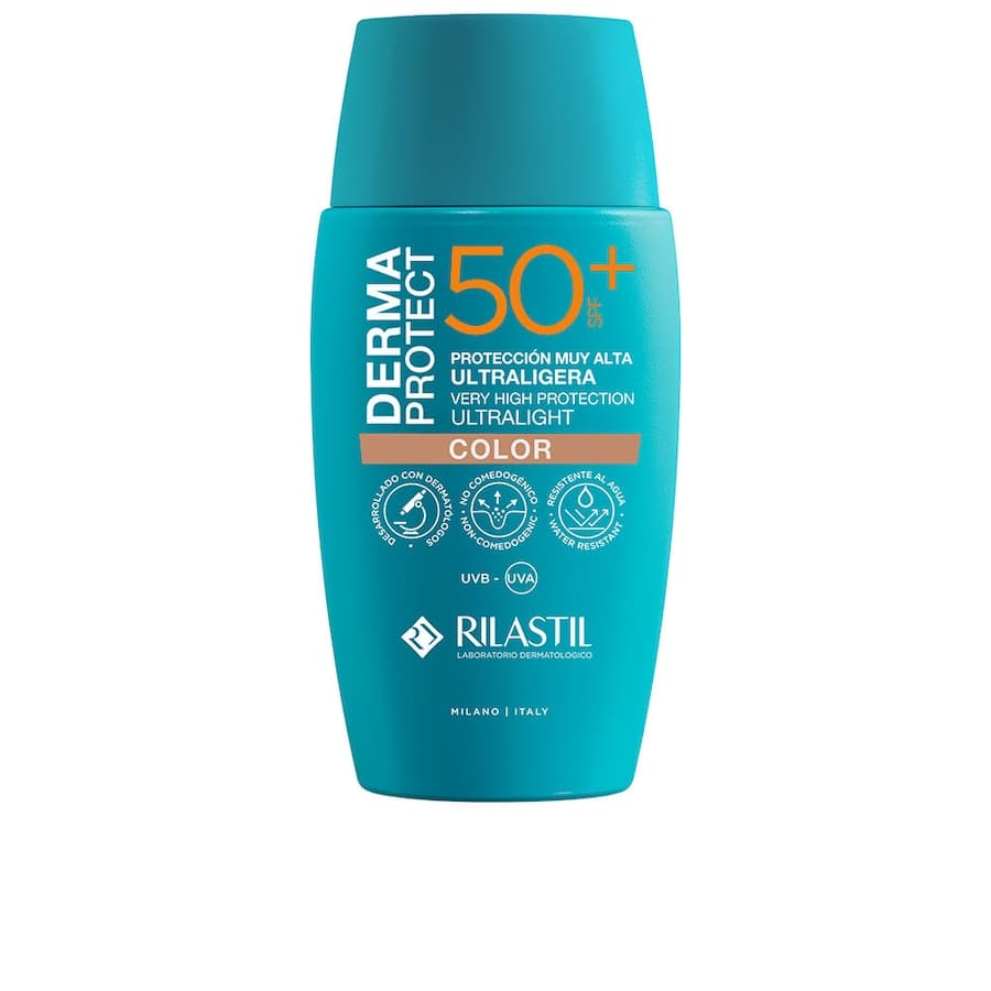 DERMAPROTECT ultralekki krem przeciwsłoneczny z kolorowym filtrem SPF50+ Ochrona przeciwsłoneczna