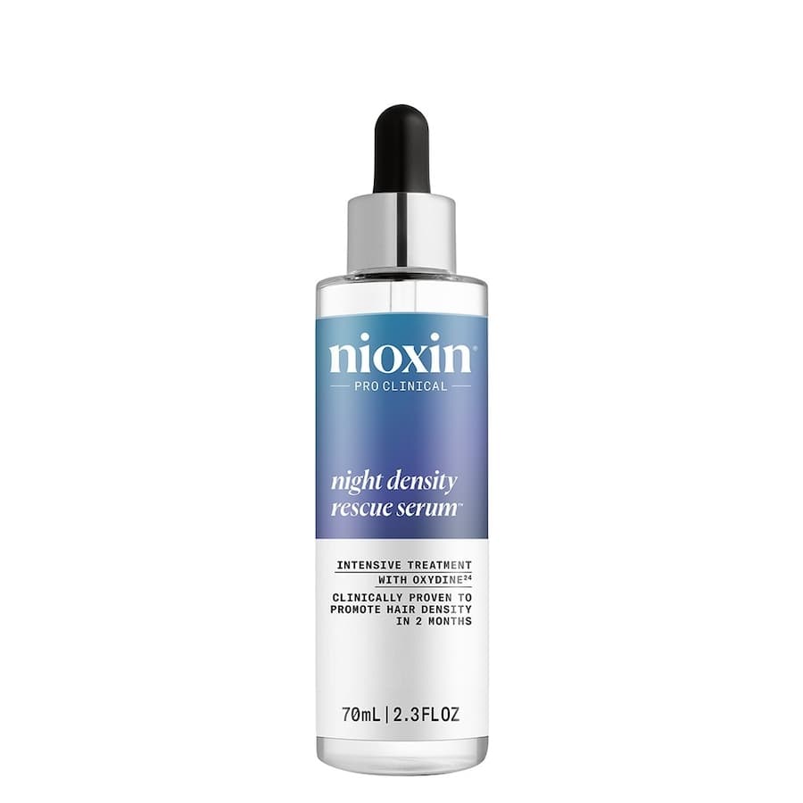 Nioxin Night Density Rescue, kuracja na noc przeciw wypadaniu włosów, Olejki i serum do włosów