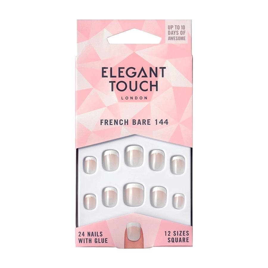 Natural French 144 Bare Extra Short Stylizacja paznokci 1 ct
