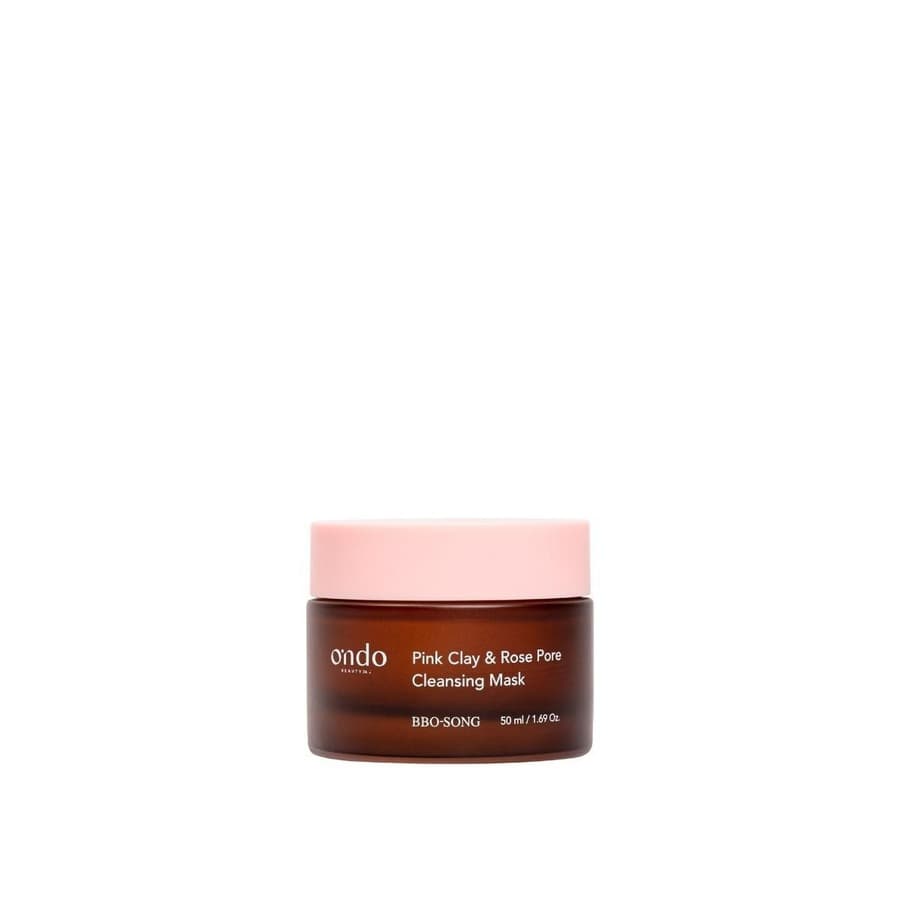 Ondo Beauty 36.5 PINK CLAY & ROSE PORE CLEANSING MASK BBO-SONG Maseczki na wągry