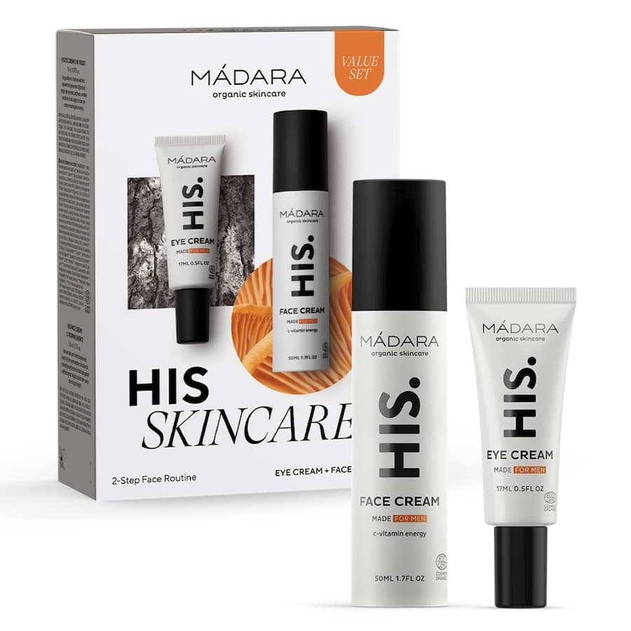 HIS Skincare – 2-częściowy zestaw do pielęgnacji twarzy Zestawy do pielęgnacji twarzy 1 ct Męskie