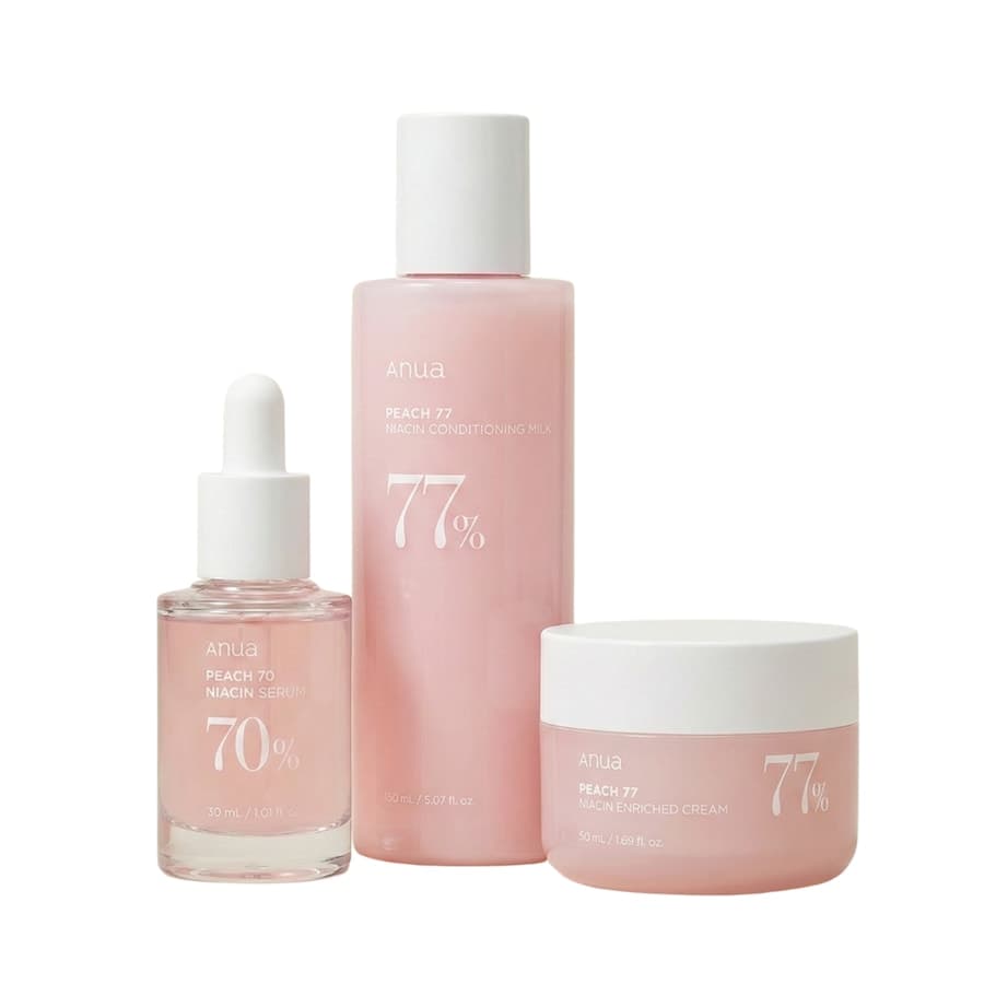 Peach Bundle Zestawy do pielęgnacji twarzy 1 ct