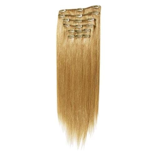 Fashiongirl Przedłużenie włosów Clip-in #613 Blond - 50 cm Przedłużanie włosów 1 ct Jasnobrązowy