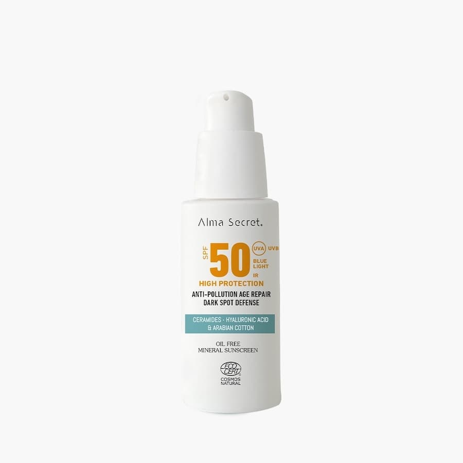 Solar Facial Natural SPF 50 Ochrona przeciwsłoneczna Damski
