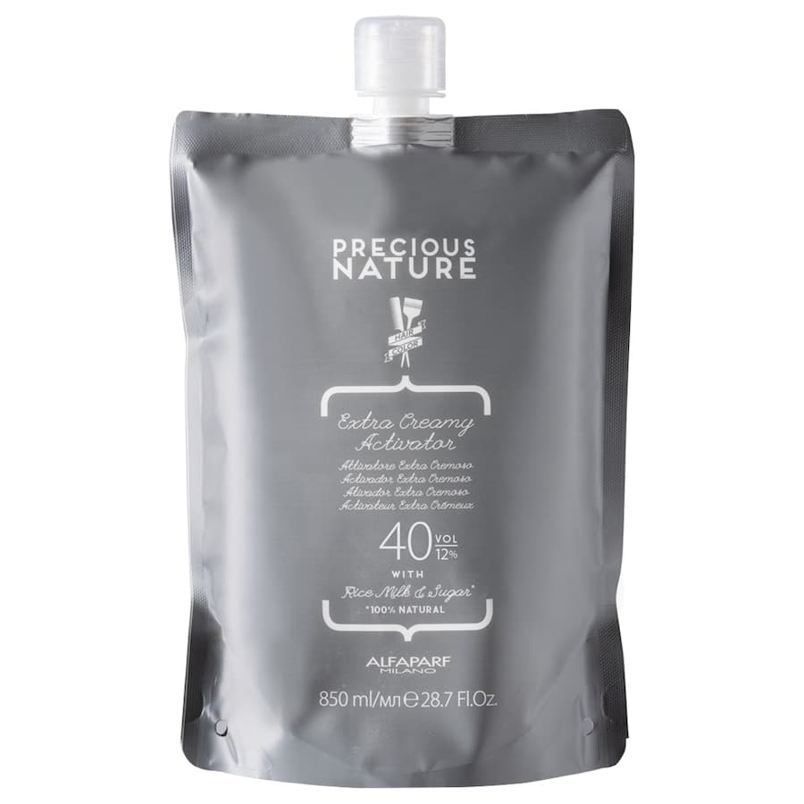 Precious Nature Extra Creamy Activator 40 VOL - 12% Farby do włosów Szary