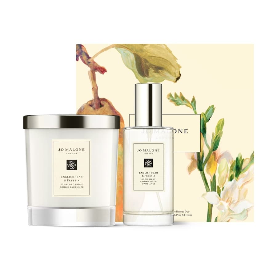 English Pear Home Heroes Duo — świeca i spray do wnętrz