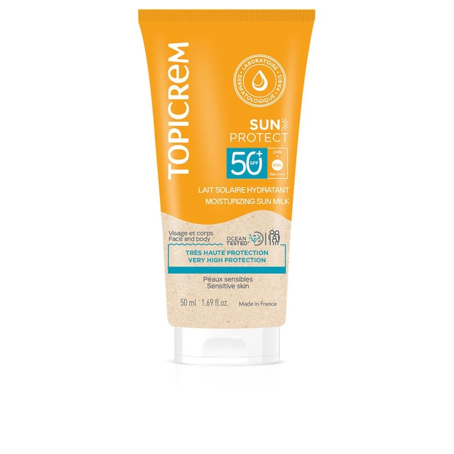 SUN PROTECT nawilżające mleczko do opalania SPF50+ Ochrona przeciwsłoneczna