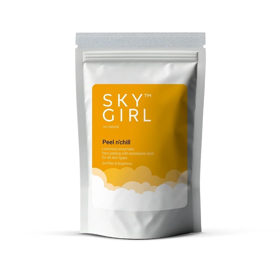 PEEL N'CHILL Rozświetlający peeling enzymatyczny z kwasem laktobionowym Peeling do twarzy