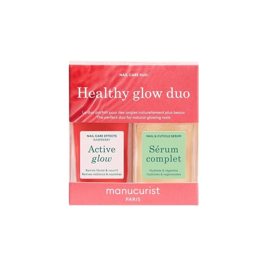 green Healthy Glow Duo Set Lakiery do paznokci 1 ct