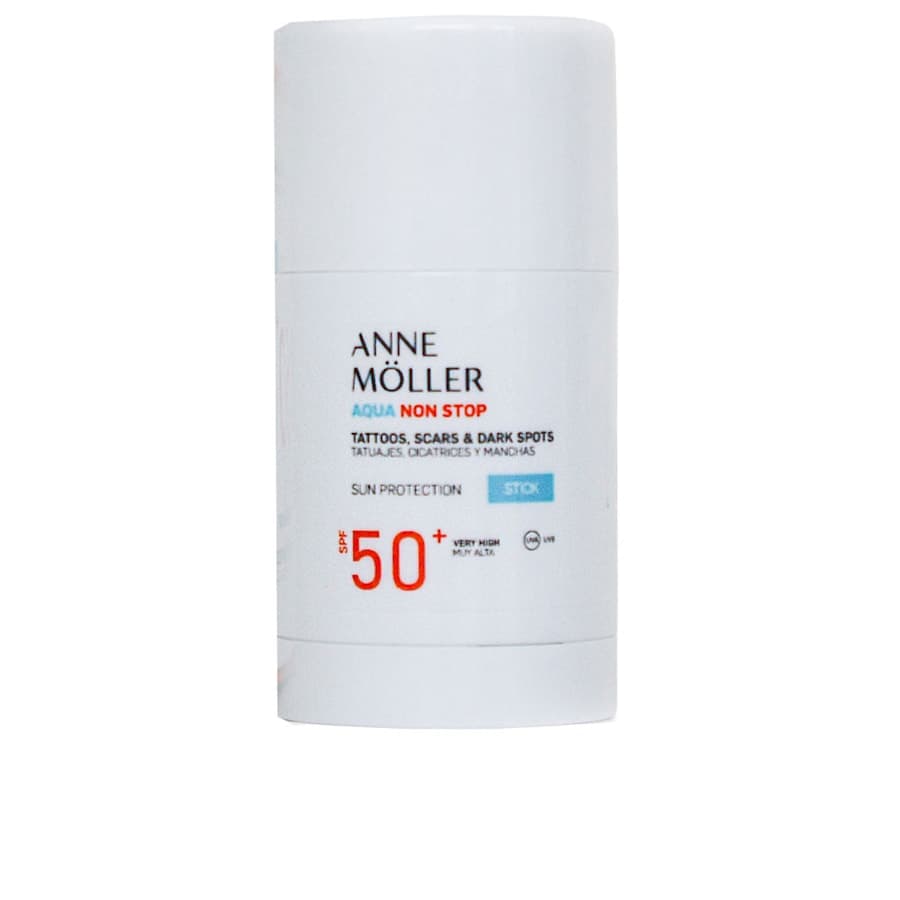 AQUA NON STOP utrwala tatuaże, blizny i przebarwienia SPF50+ Ochrona przeciwsłoneczna
