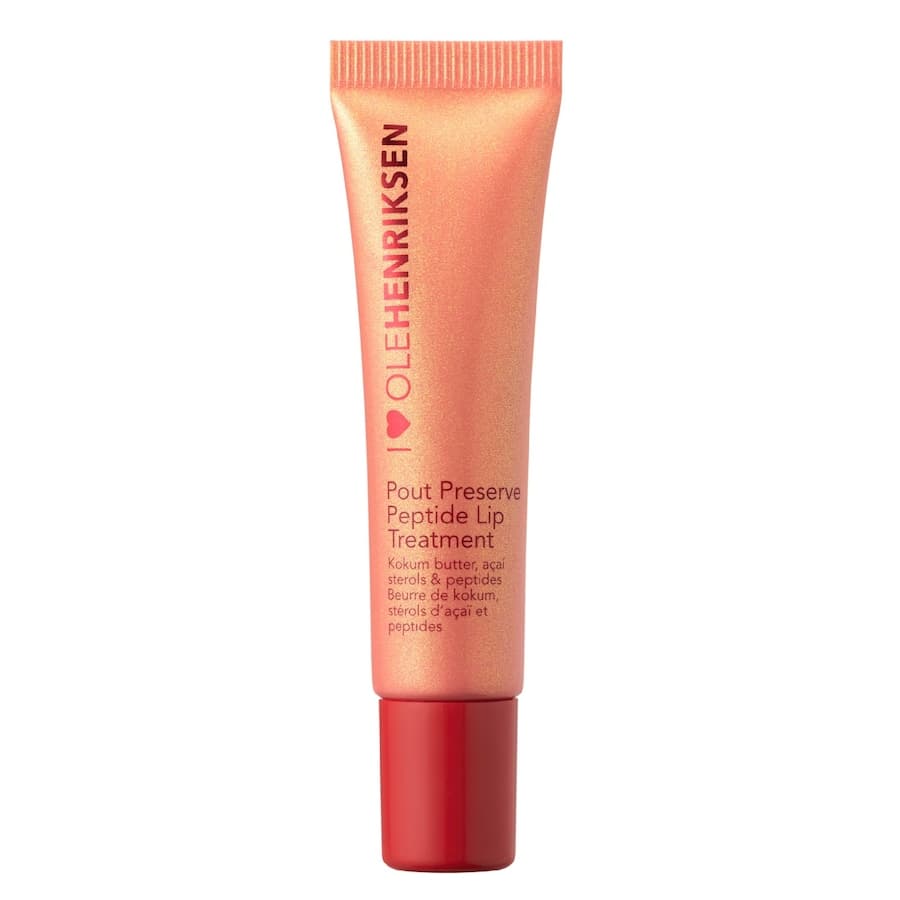 Pout Preserve Lip Treatment - Nawilżająca i przeciwstarzeniowa pielęgnacja ust Balsamy do ust różowe złoty